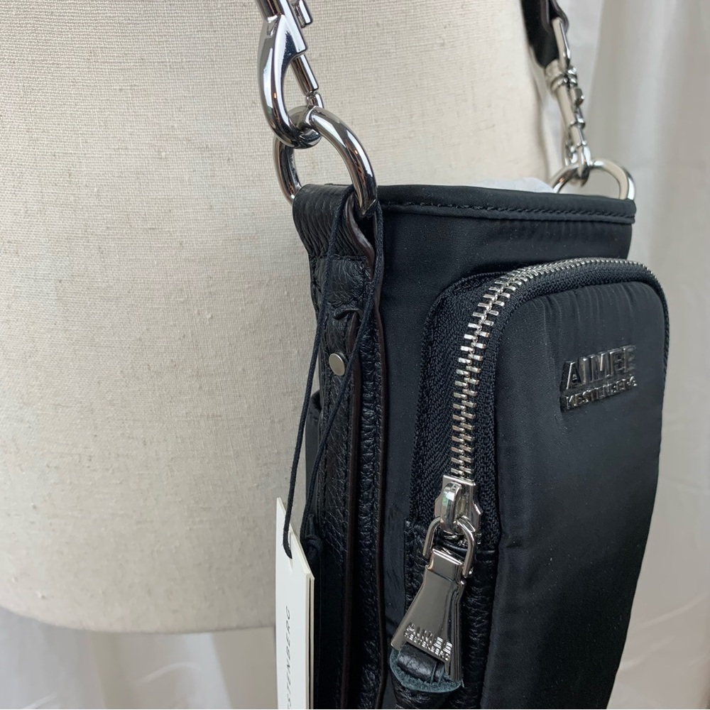 Aimee Kestenberg On Top of the World Black Crossbody Bag Brand New with Tags - Picture 2 of 10